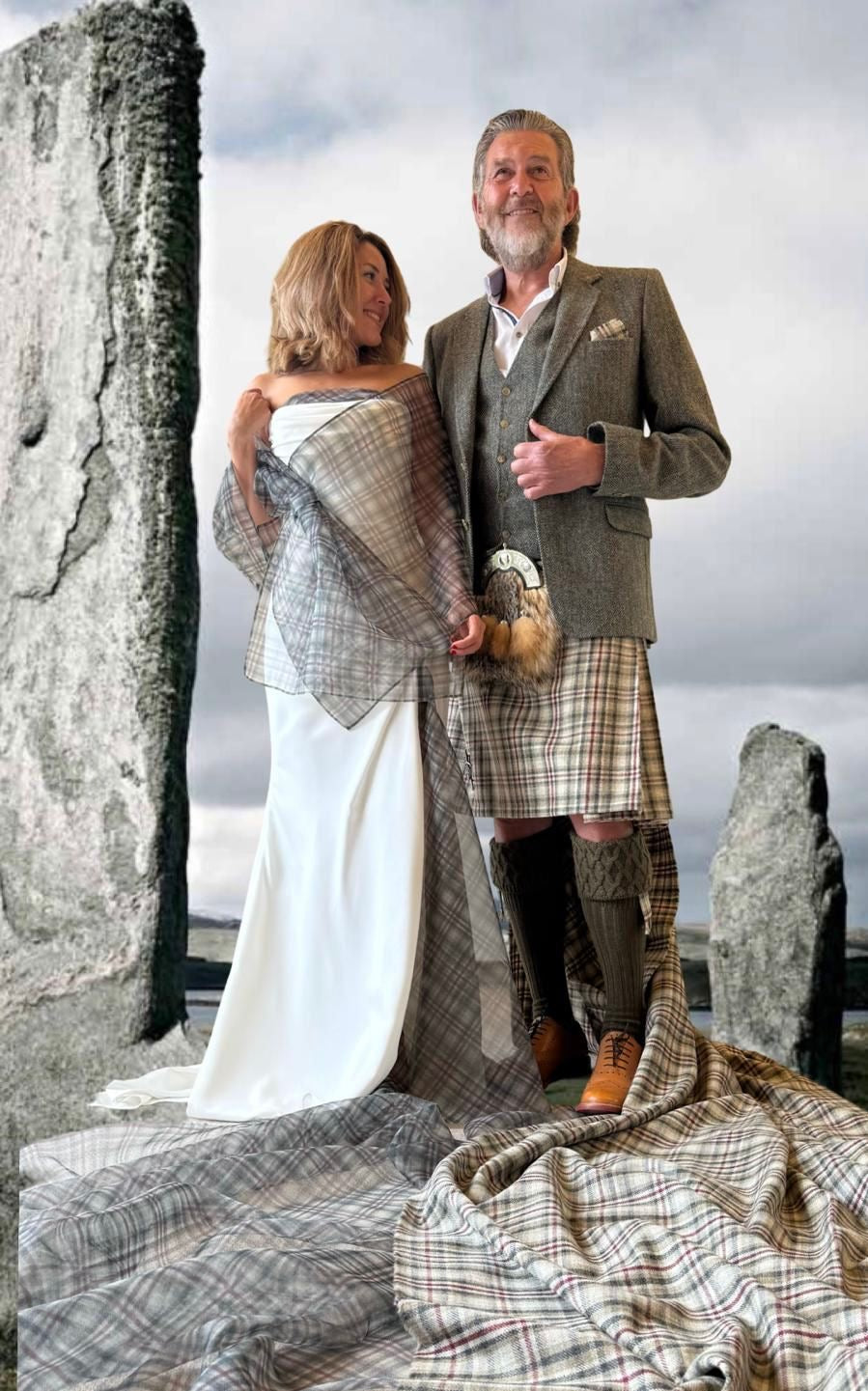 The Callanish Wedding Tartan Story