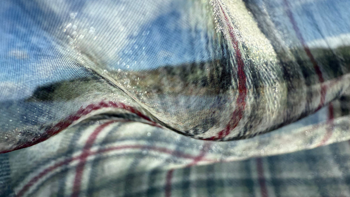 The Beauty of Tartan Organza