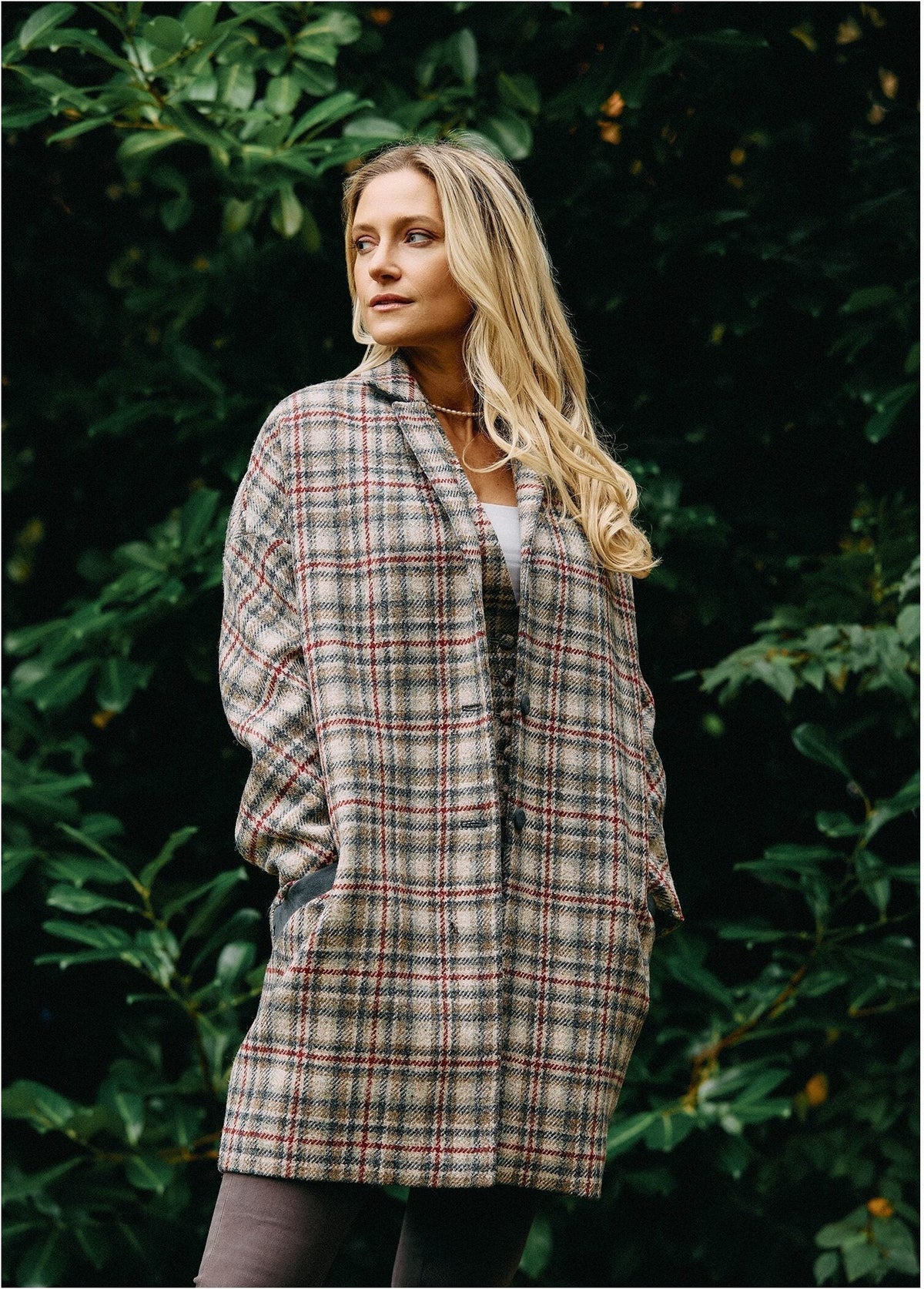 Introducing our Callanish Harris Tweed Boyfriend Jacket
