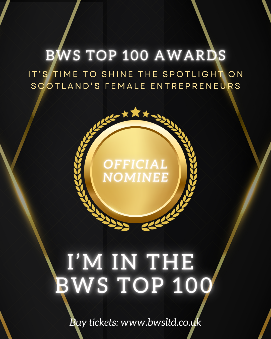 Nominee for BWS 100 Awards