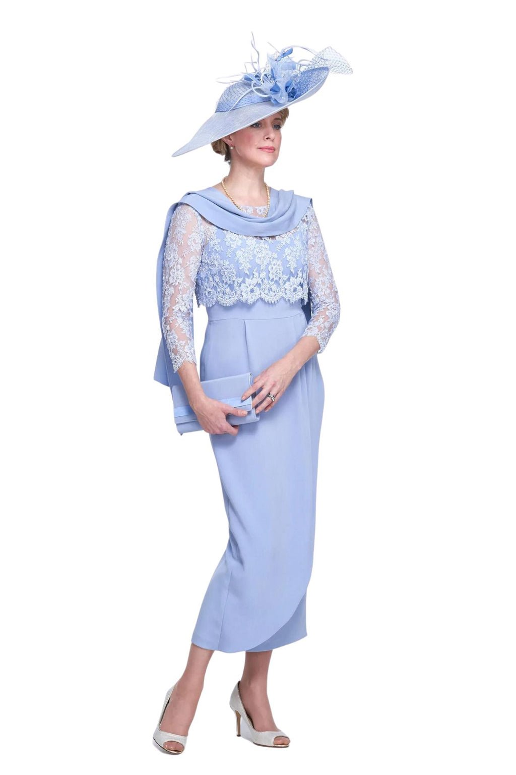 Tulip Dress and Chantilly Lace Beaded Top