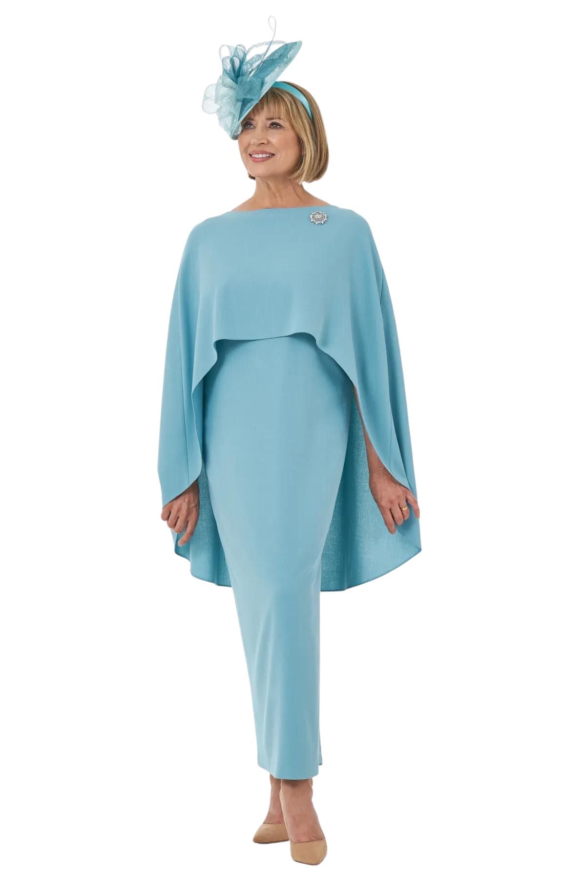 Cape in Duck Egg