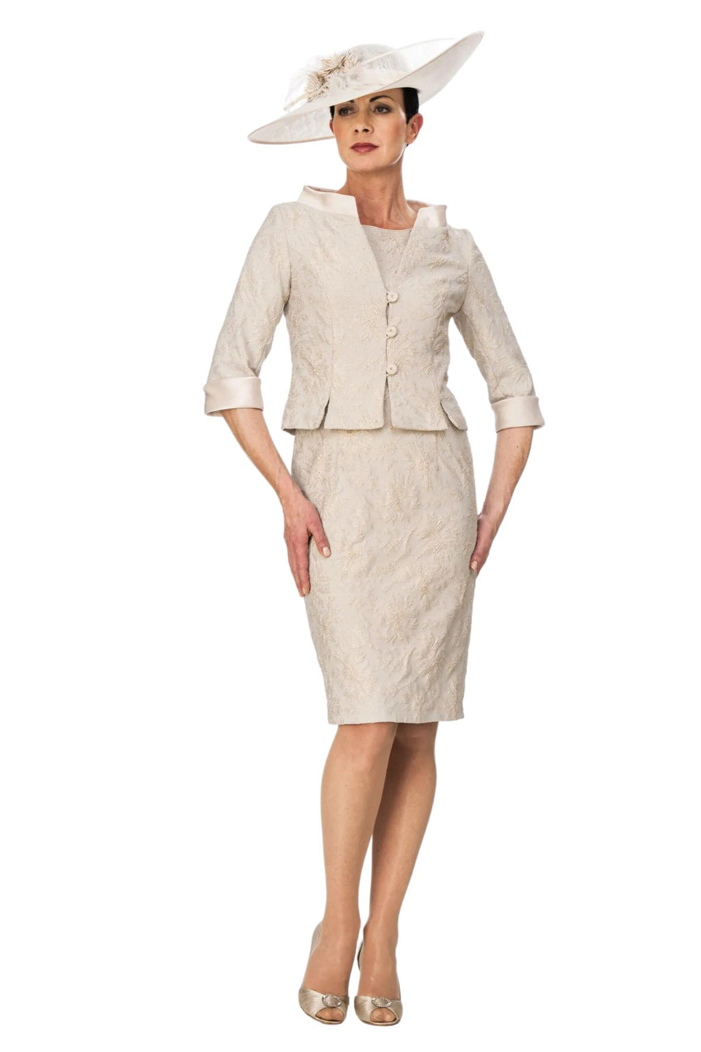 Jackie O style dress and jacket