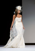 SALE Julianna - Strapless Mermaid Wedding Dress with Lace and Belt