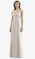 SALE Full Length Oyster Chiffon