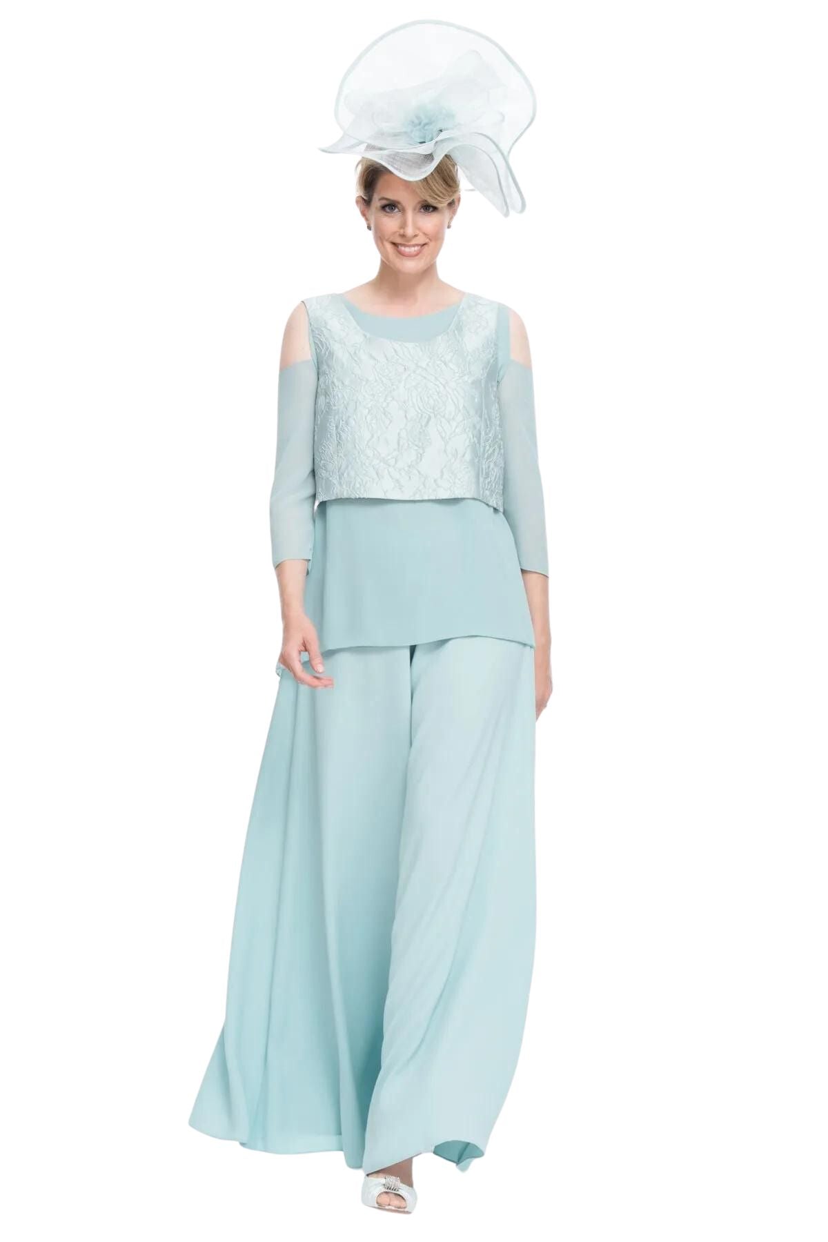 Palazzo Pant Layered Outfit