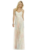 SALE Full Length Floral Tulle Dress - Rose Romance