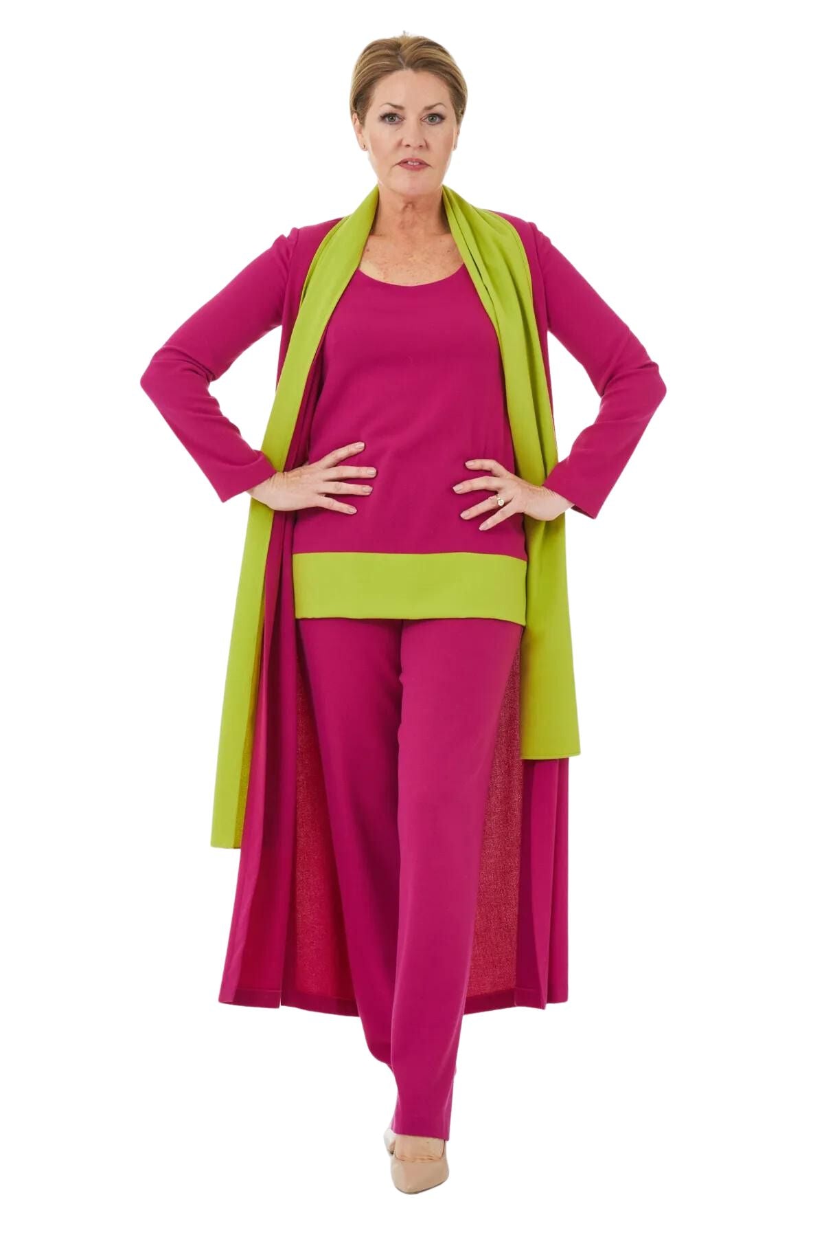 Fuchsia Coat
