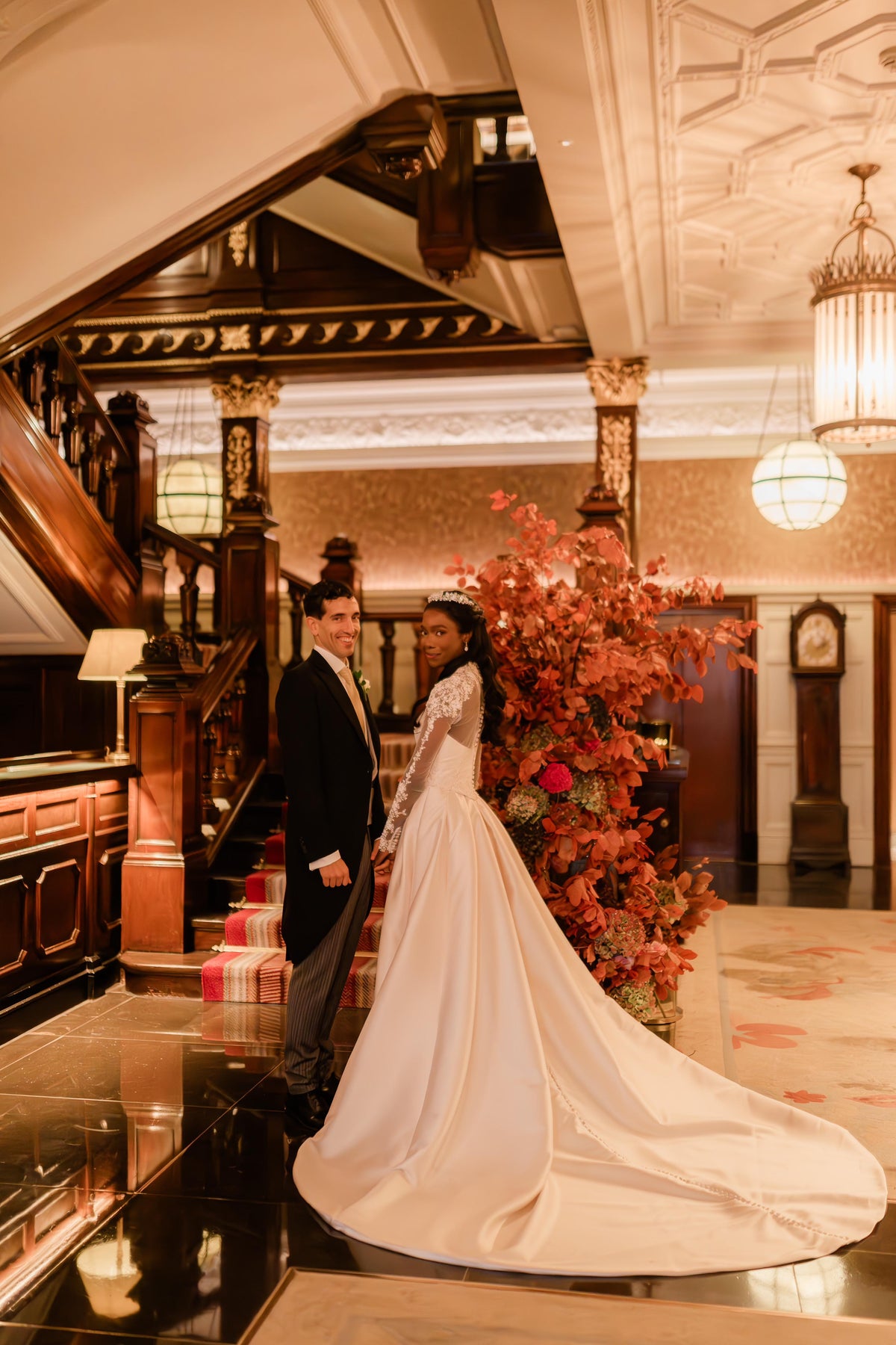 Aba's bespoke wedding dress