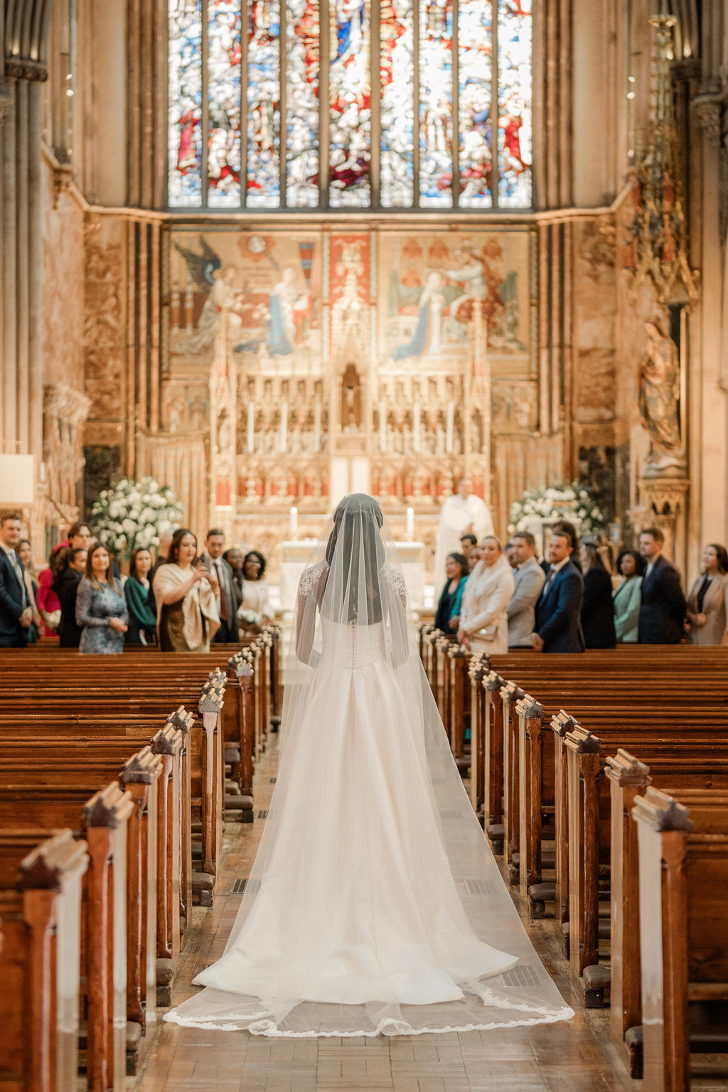 Aba's bespoke wedding dress