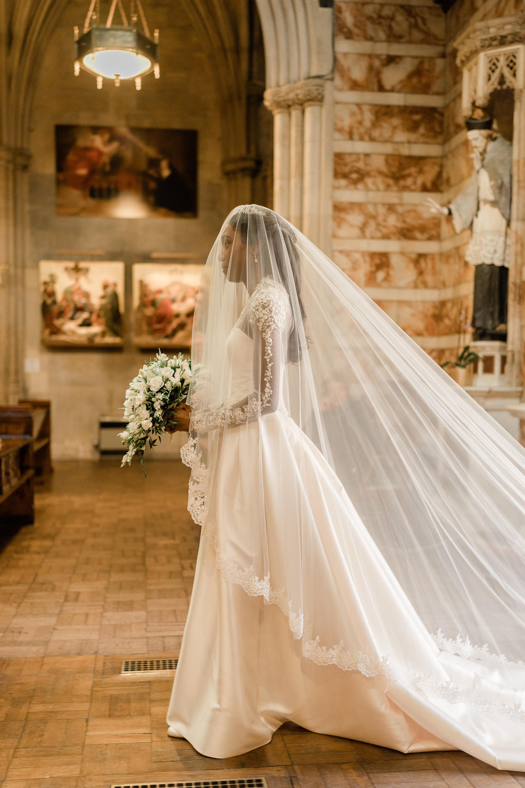 Aba's bespoke wedding dress