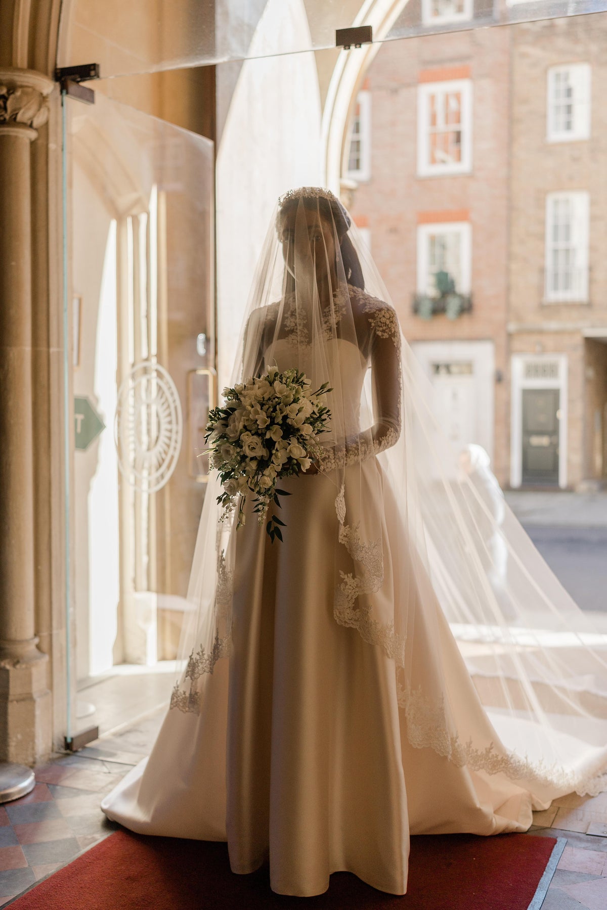 Aba's bespoke wedding dress