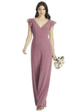 SALE Dessy French Truffle Jumpsuit