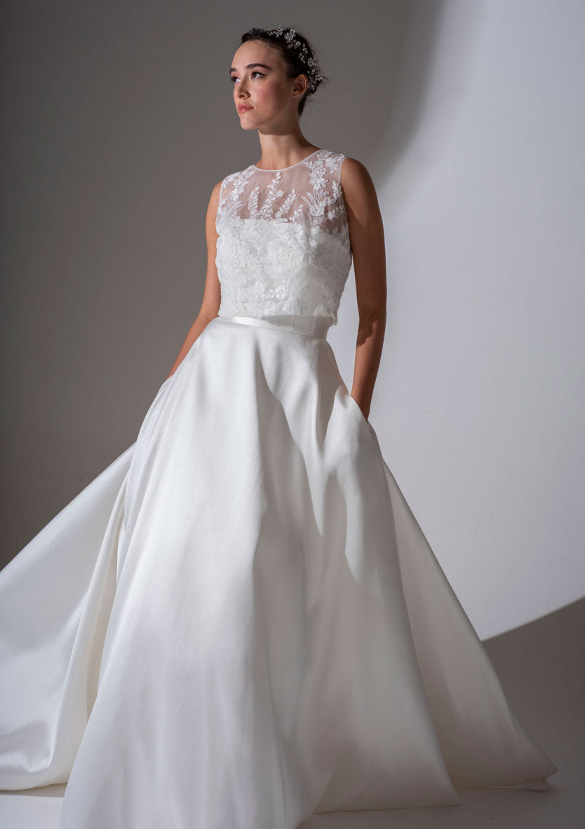 Belize Wedding Dress by Freda Bennet
