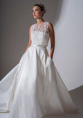 Belize Wedding Dress by Freda Bennet