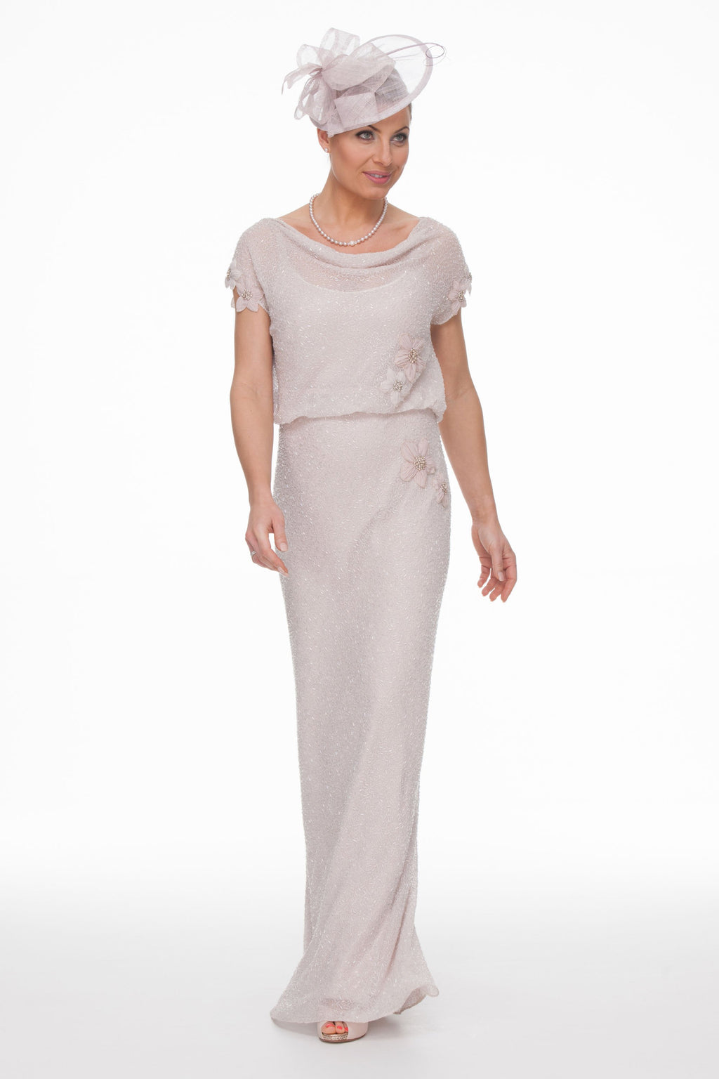 Occasion Wear - Beaded Bias Cut Dress