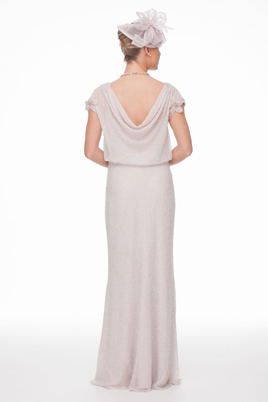 Occasion Wear - Beaded Bias Cut Dress