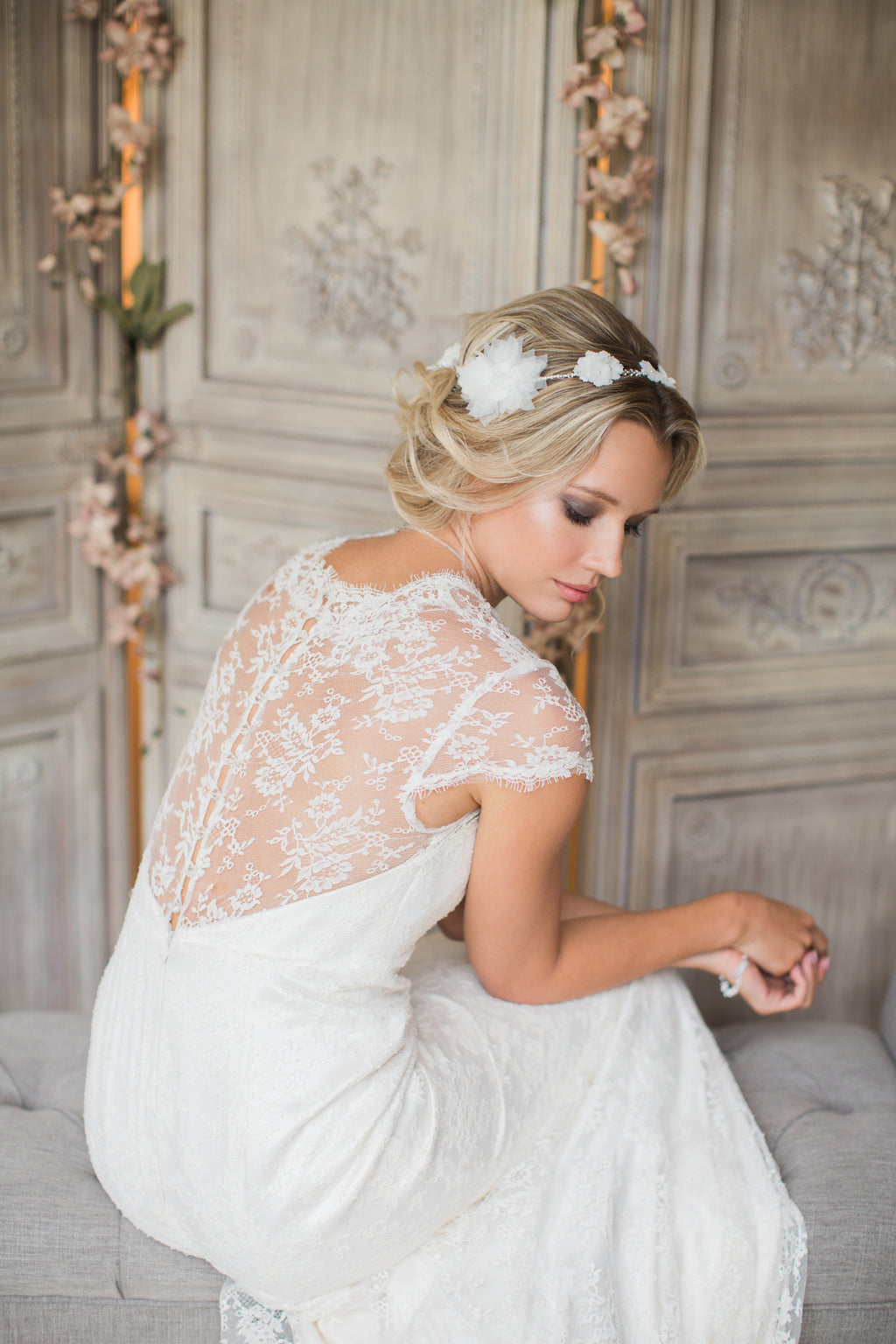 ARCHIVE SALE - Sample  Bronte Wedding Dress - Size 10