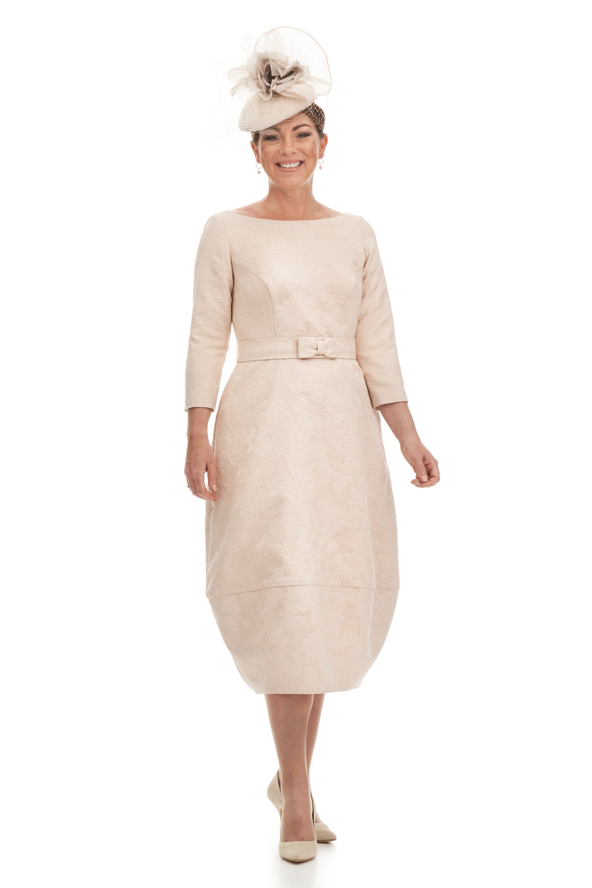 Occasion Wear - Contemporary Jacquard Bubble Dress