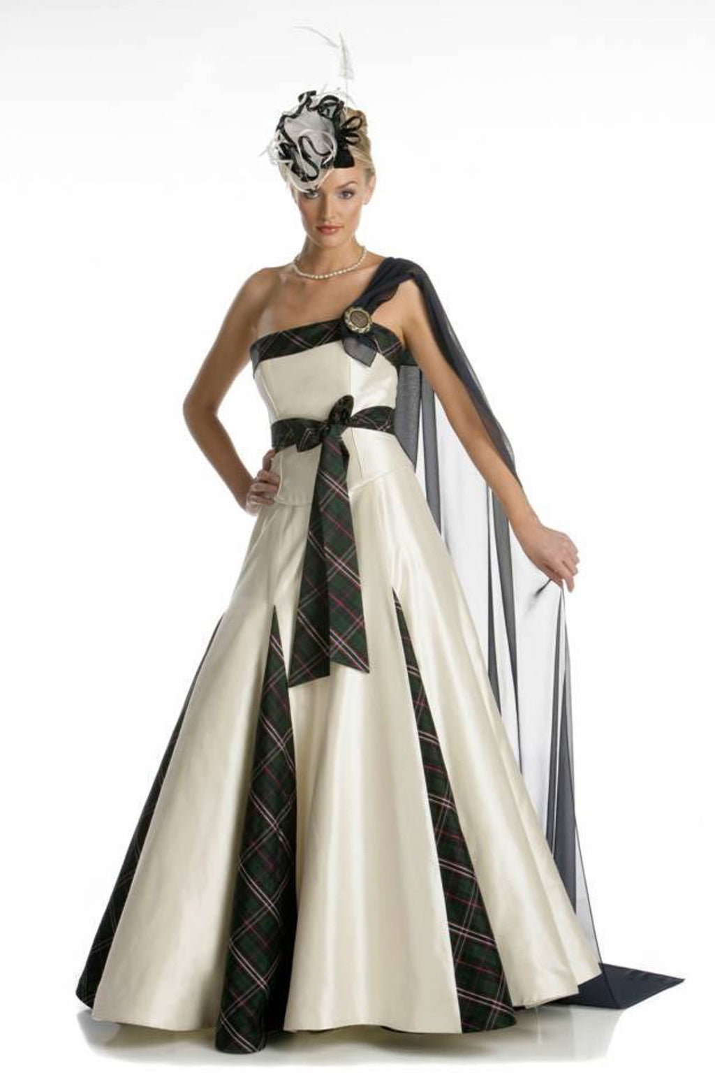 Culzean Tartan Wedding Dress