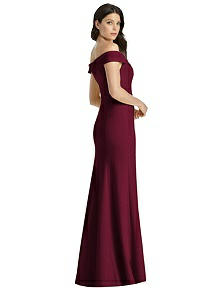ARCHIVE SALE - Dessy Collection Bridesmaid Dress -Style 3038 - Burgundy