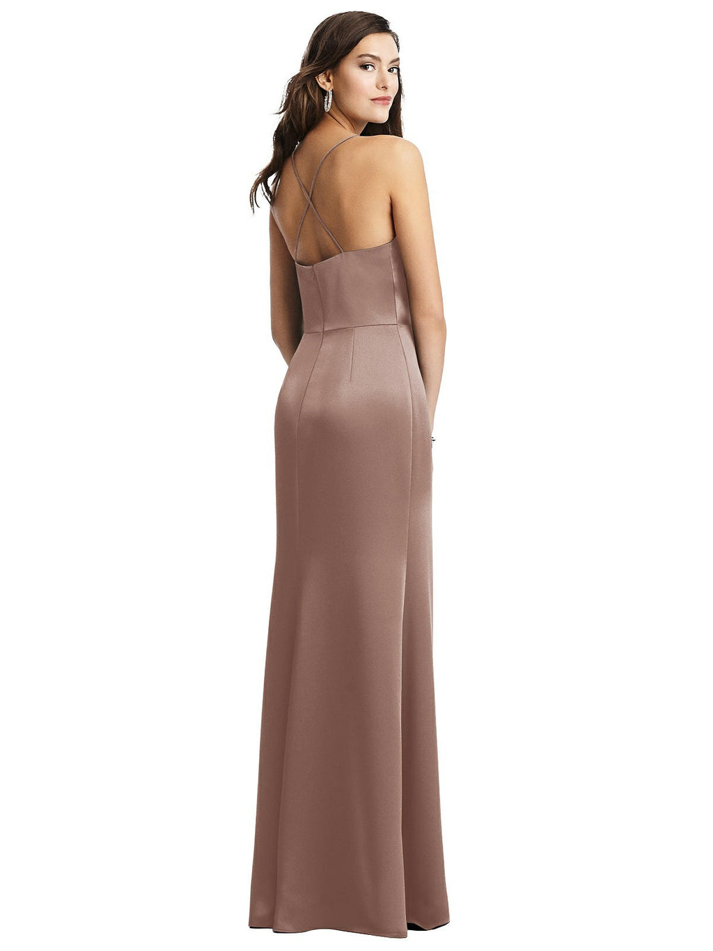 Dessy Collection Bridesmaid Dress - Style 3056 Mocha