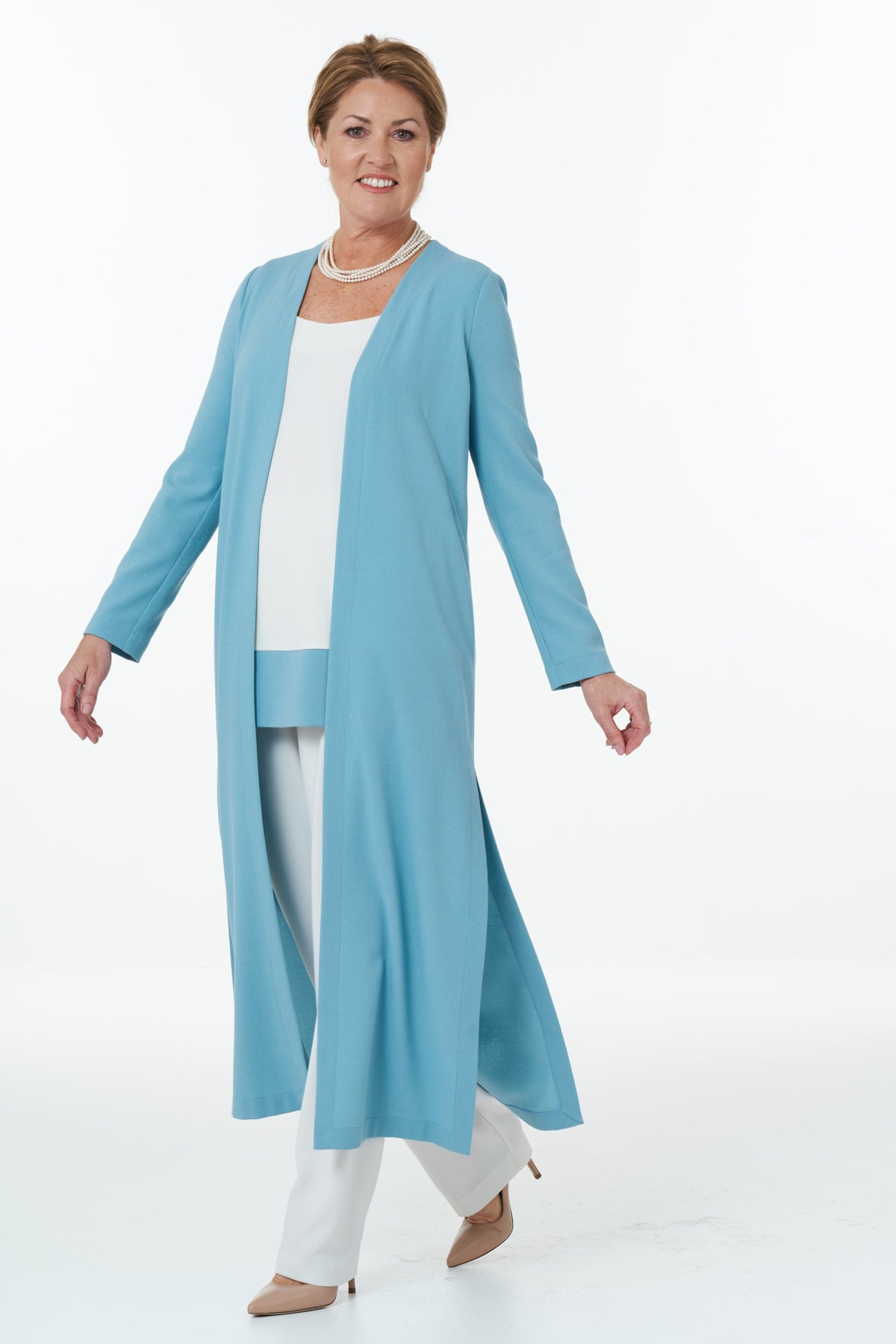 Occasion Wear - Duck Egg Coat