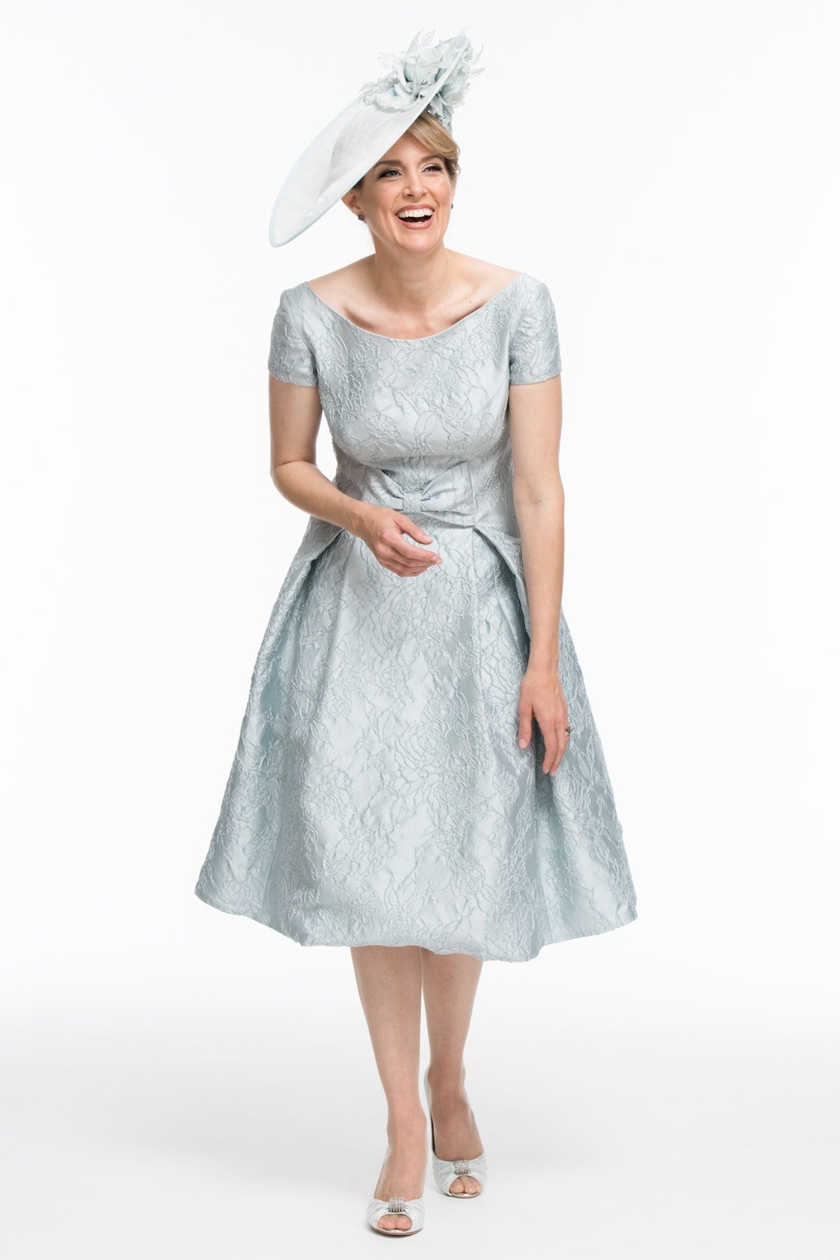 Occasion Wear - Fifties Style Jacquard Dress