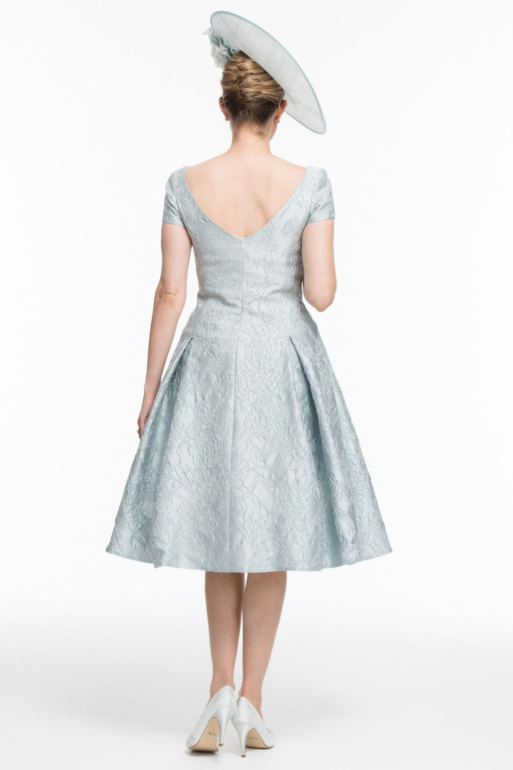 Occasion Wear - Fifties Style Jacquard Dress