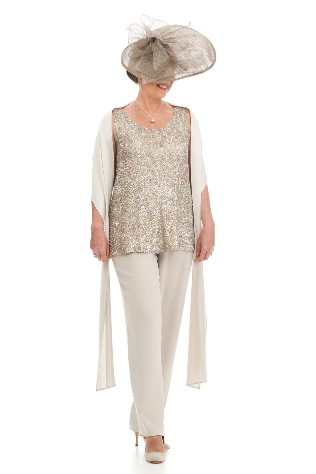 Occasion Wear - Four Piece Coat and Trouser Outfit