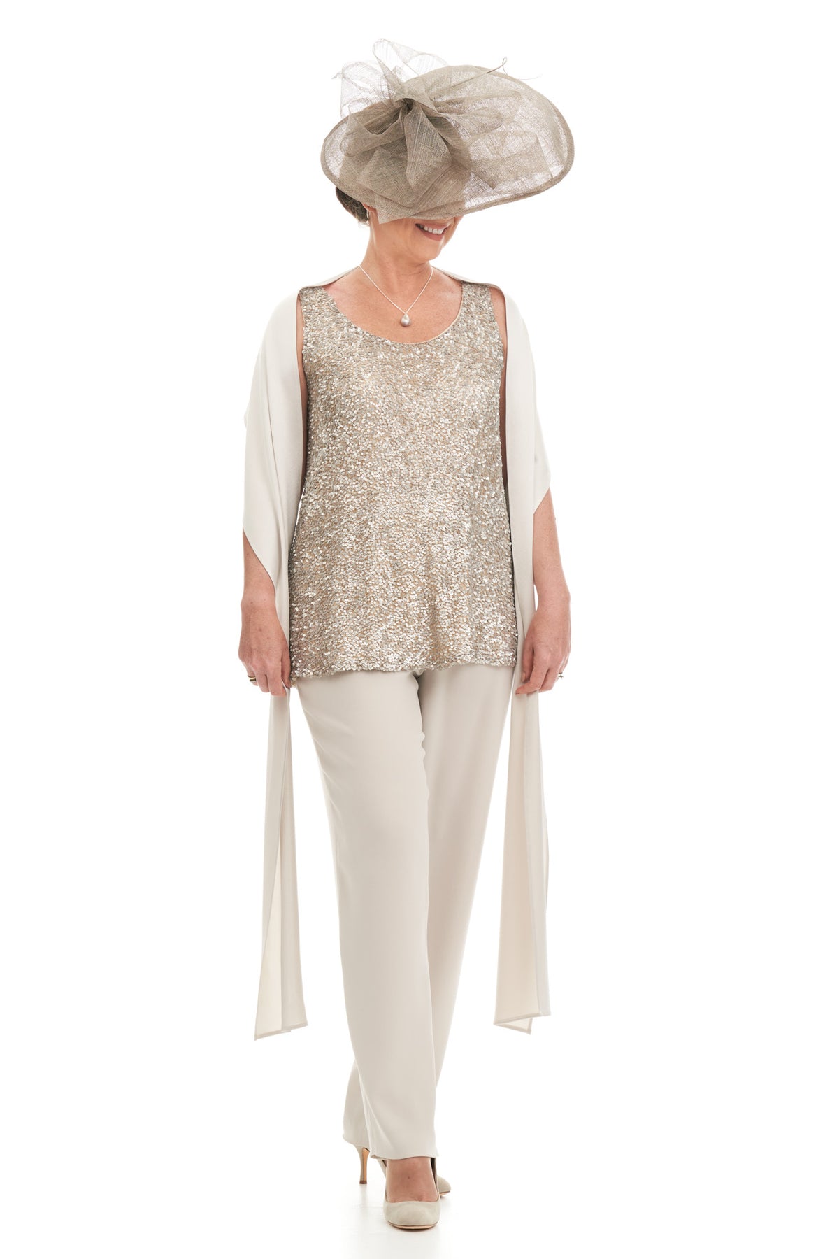 Occasion Wear - Four Piece Coat and Trouser Outfit
