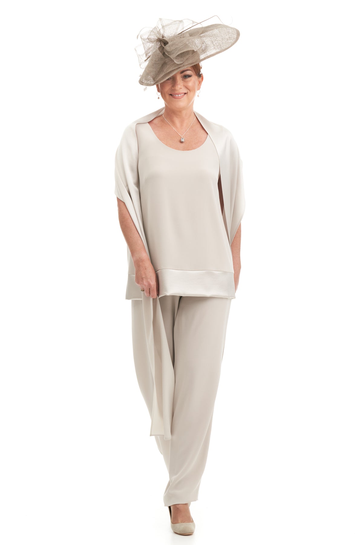 Occasion Wear - Four Piece Coat and Trouser Outfit