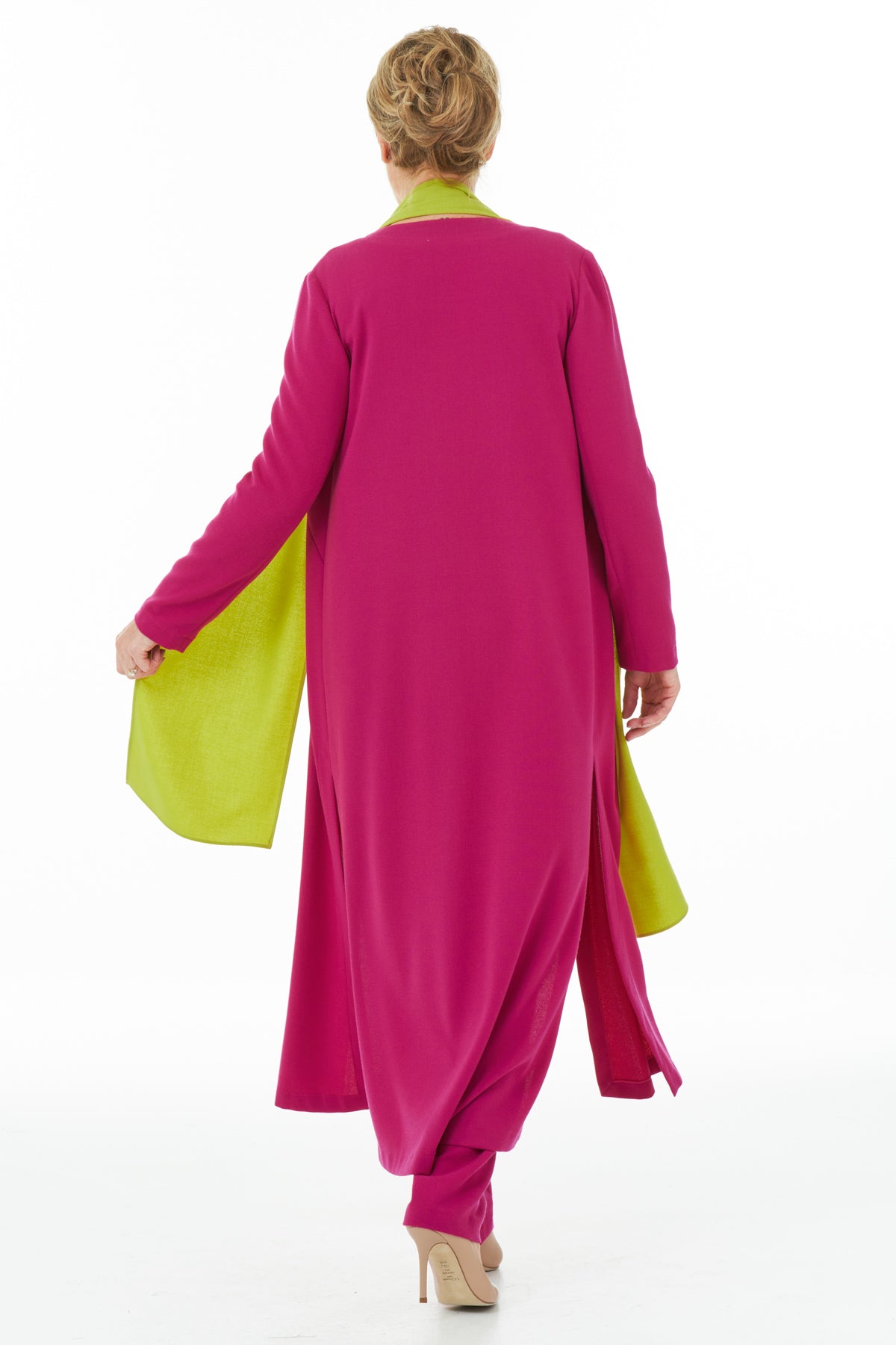 Casual Chic - Fuchsia Coat