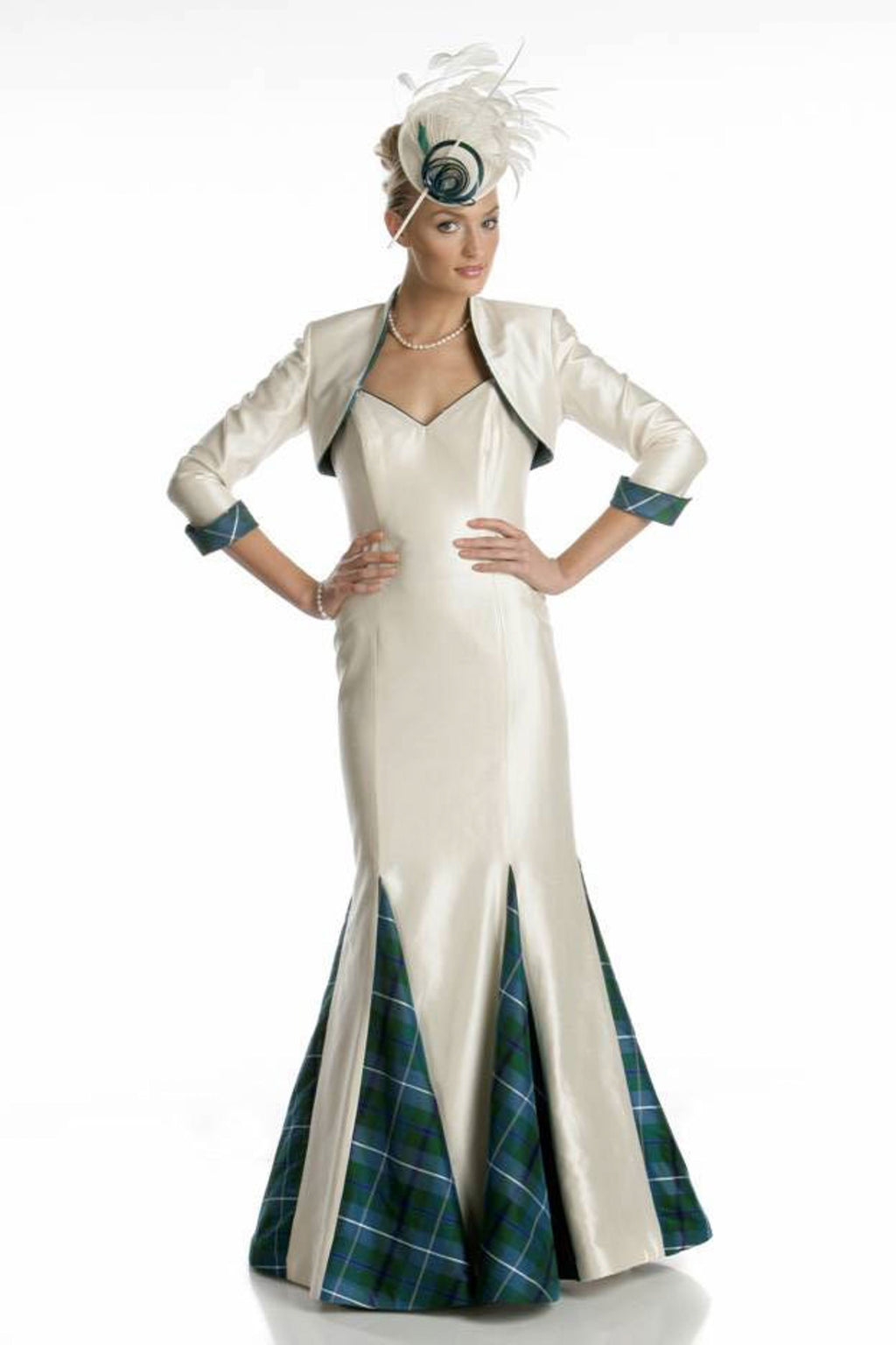 Gleneagles Tartan Wedding Dress