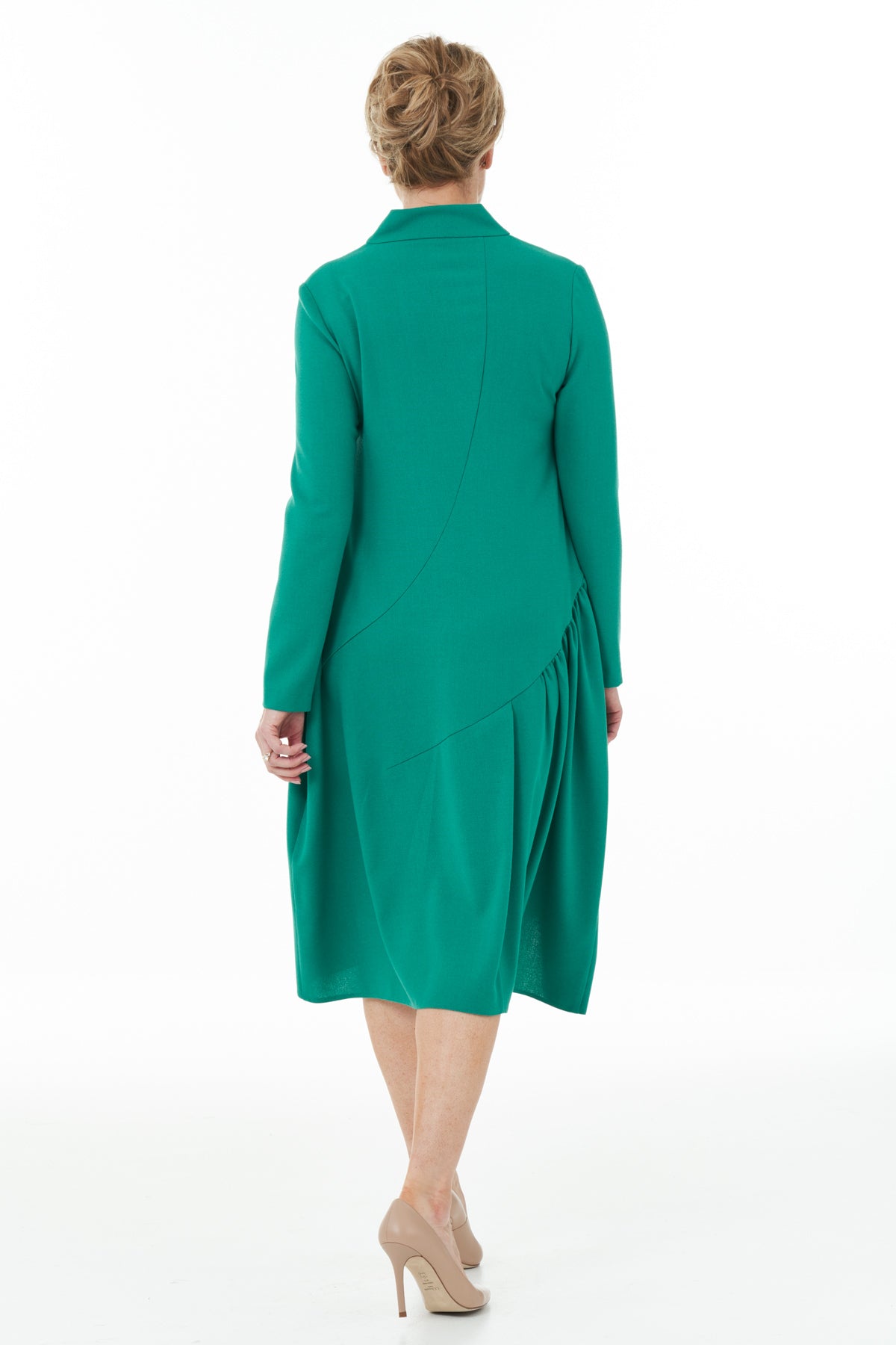 Casual Chic - Japanese Style Dress in Jade