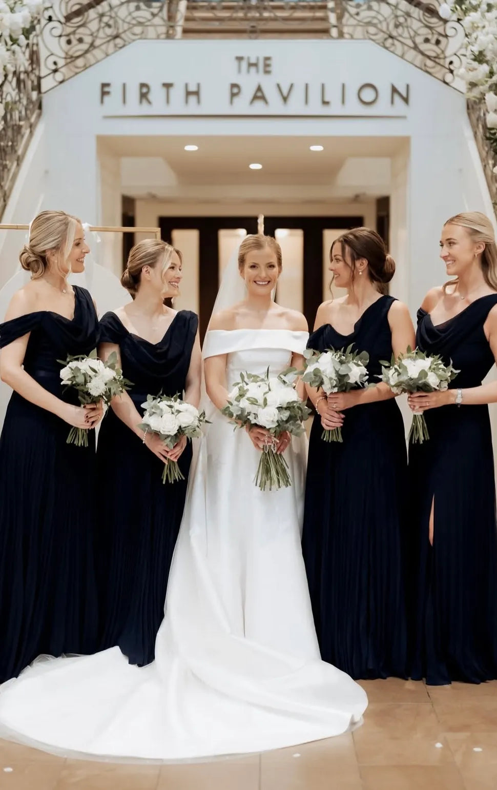 Jessica's bespoke wedding dress