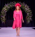 Coat & Dress with Bow