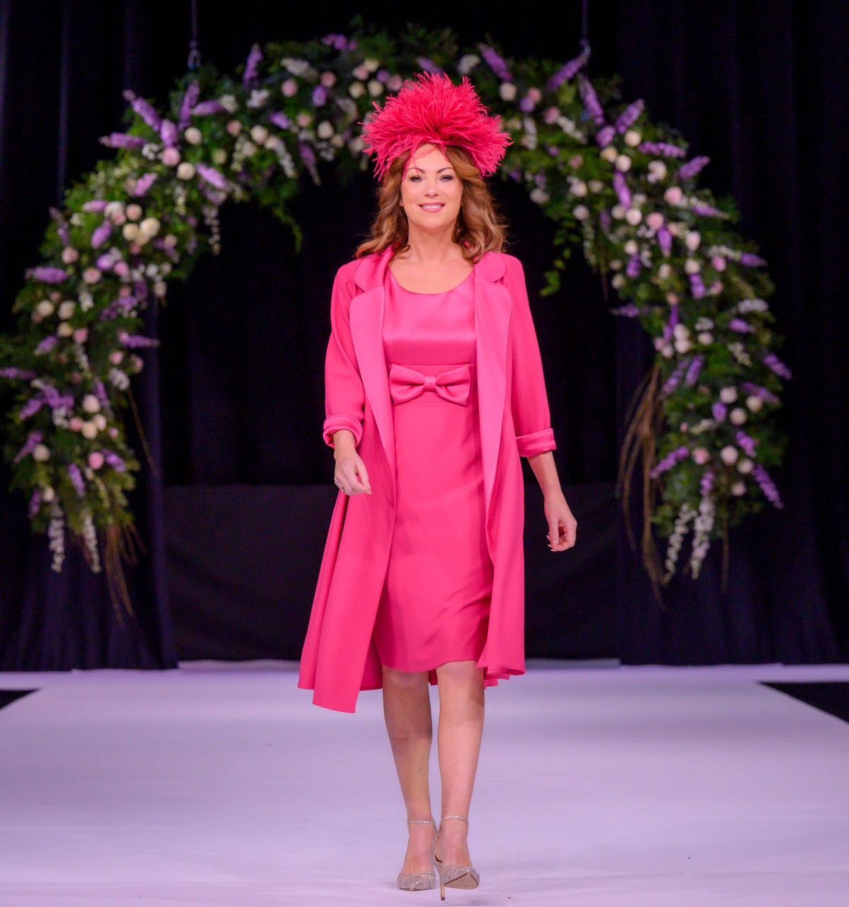 Coat & Dress with Bow