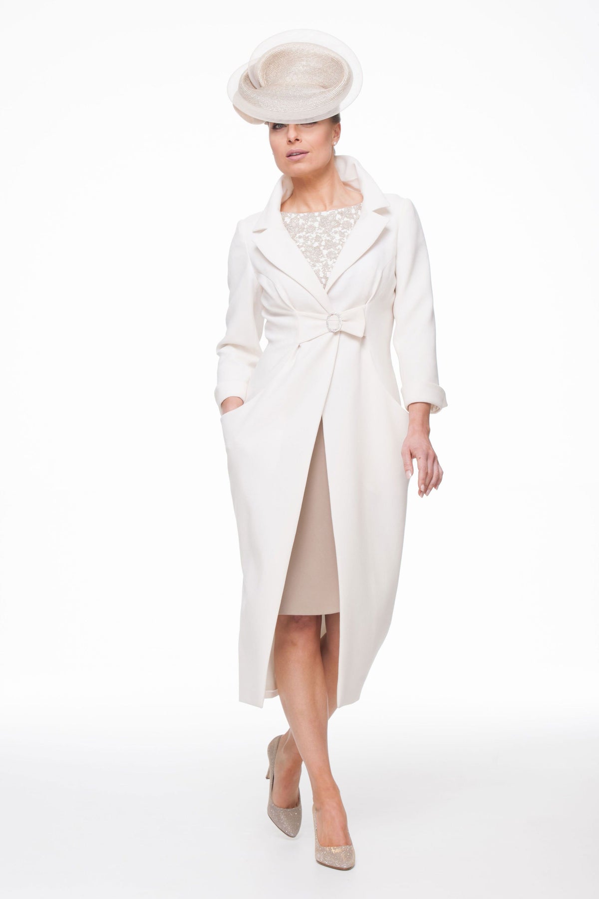 Occasion Wear - Judy Murray Wool Coat and Silk Dress