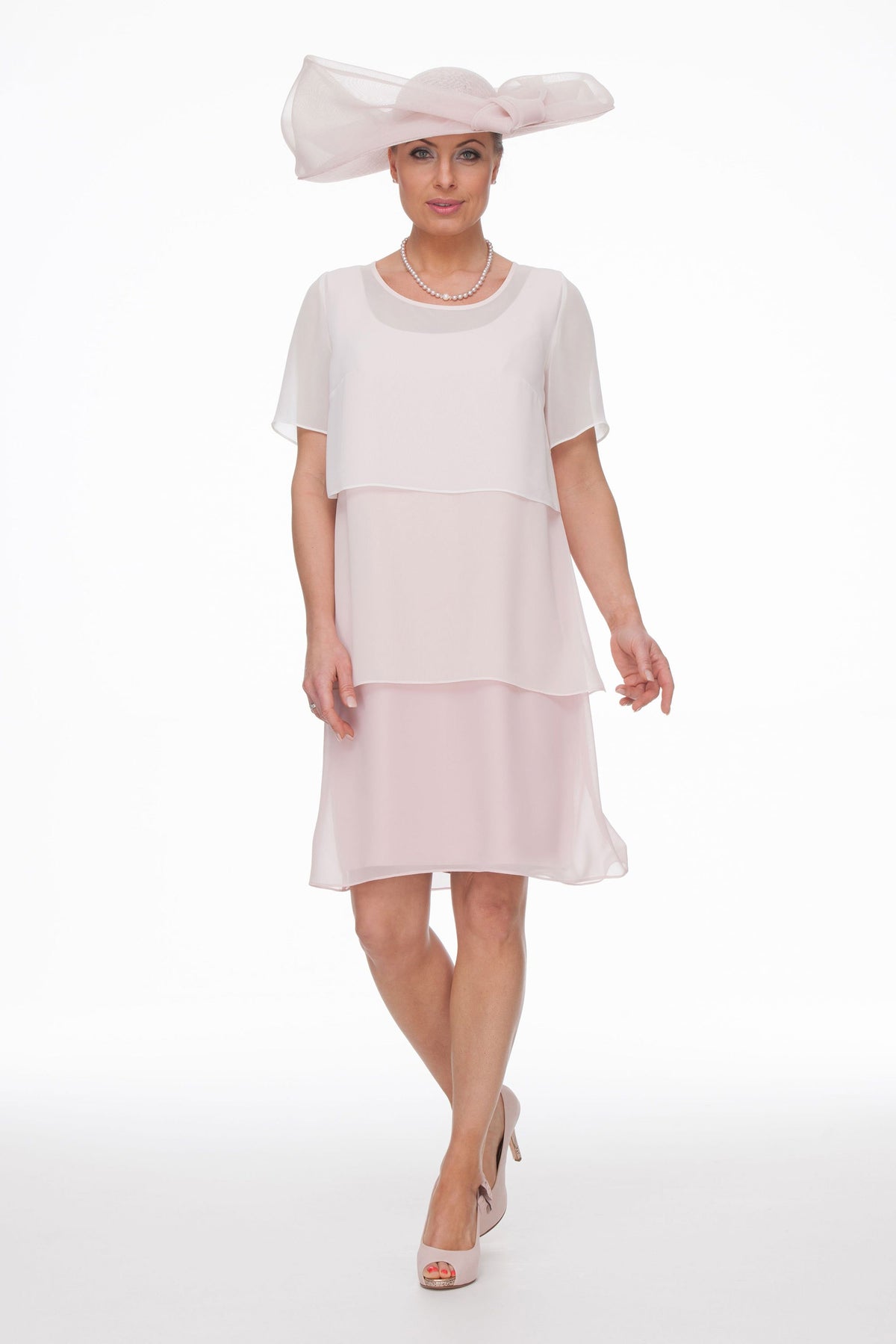 Occasion Wear - Layered Chiffon Dress and Top
