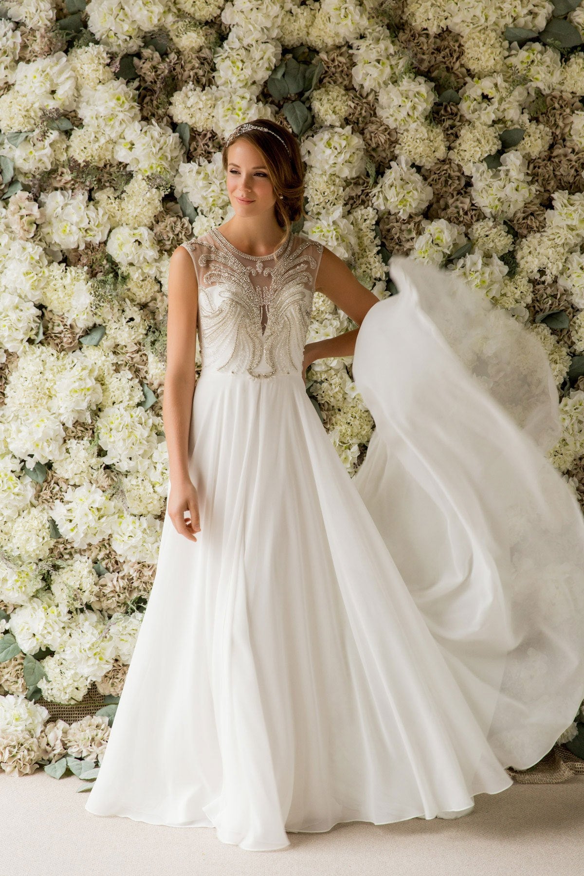 SALE sample size 10 Lily Wedding Dress