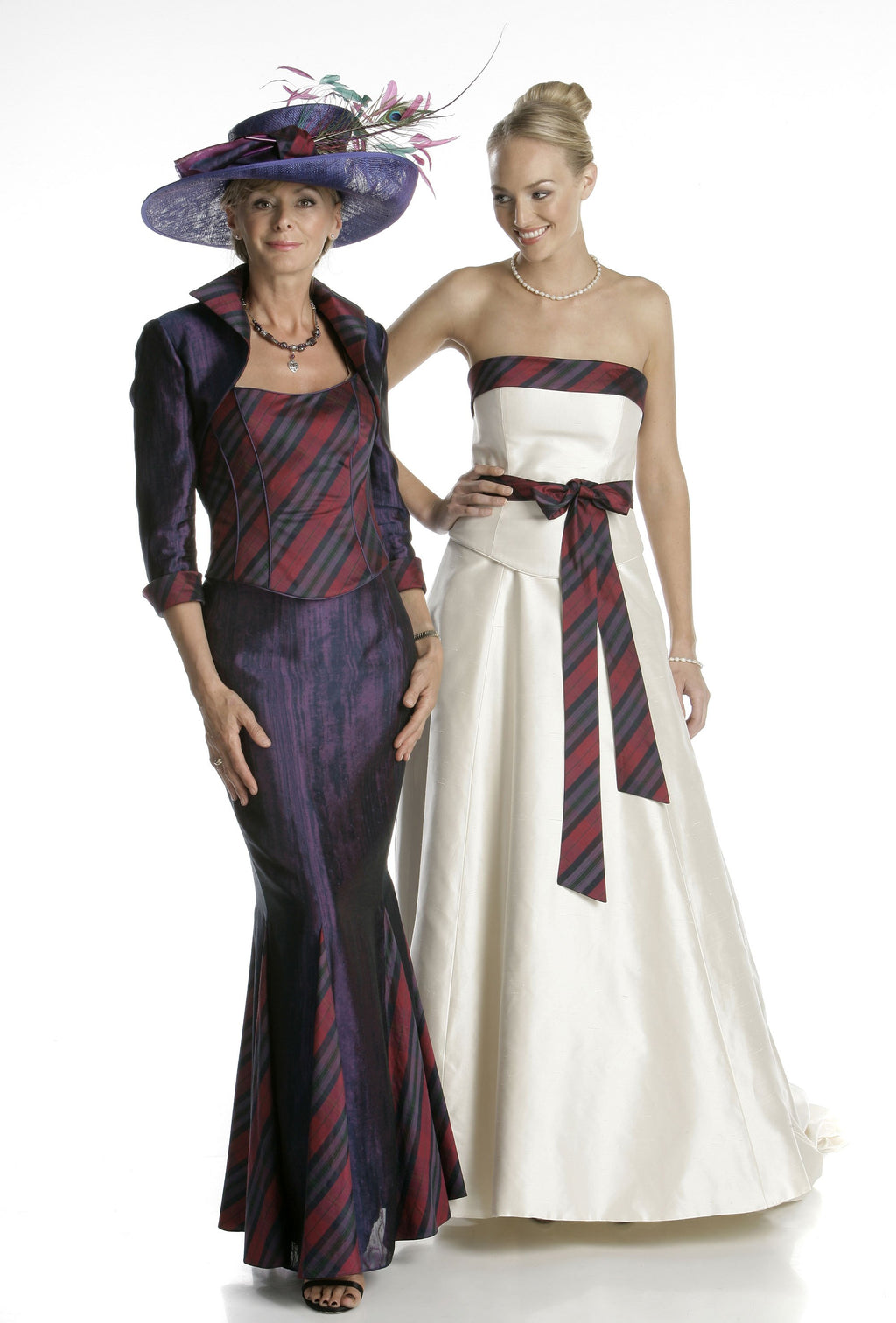 Tartan Wedding Dress - Lomond Design