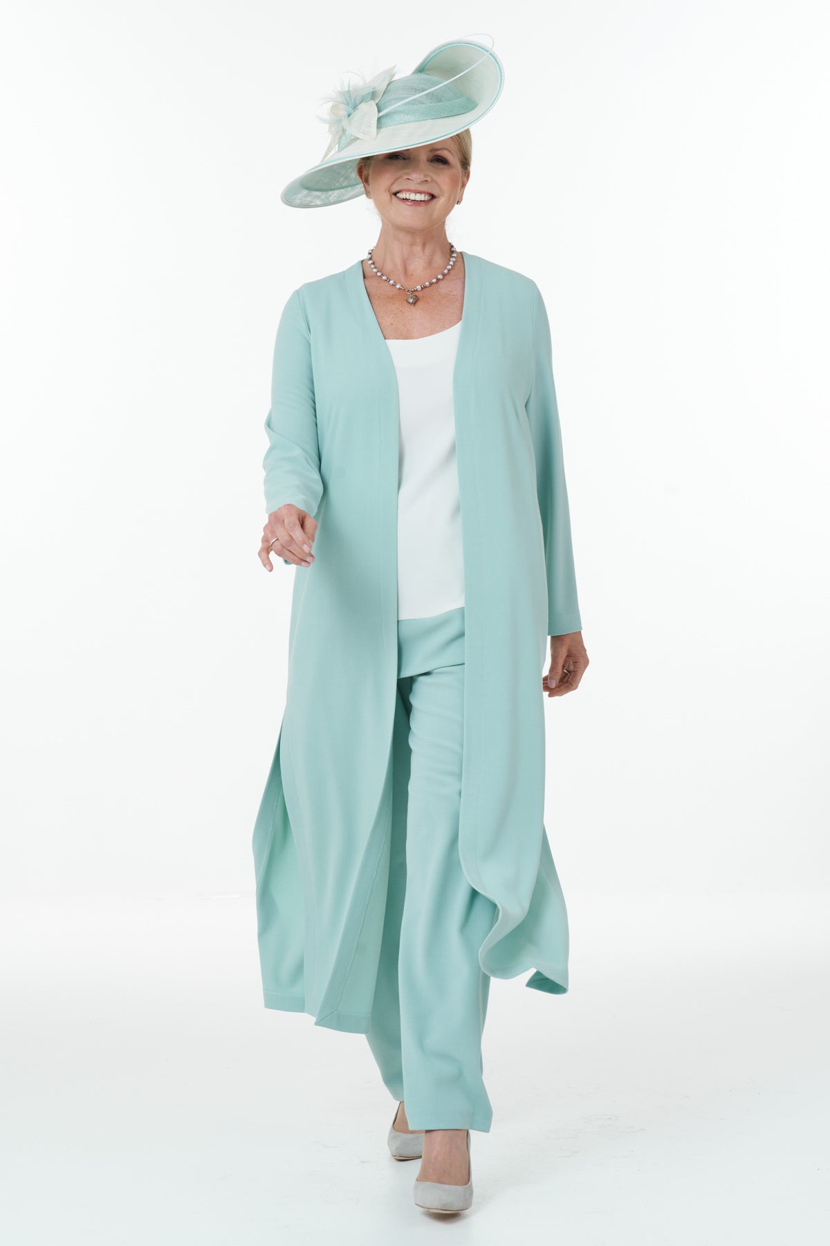 Occasion Wear - Mint Coat