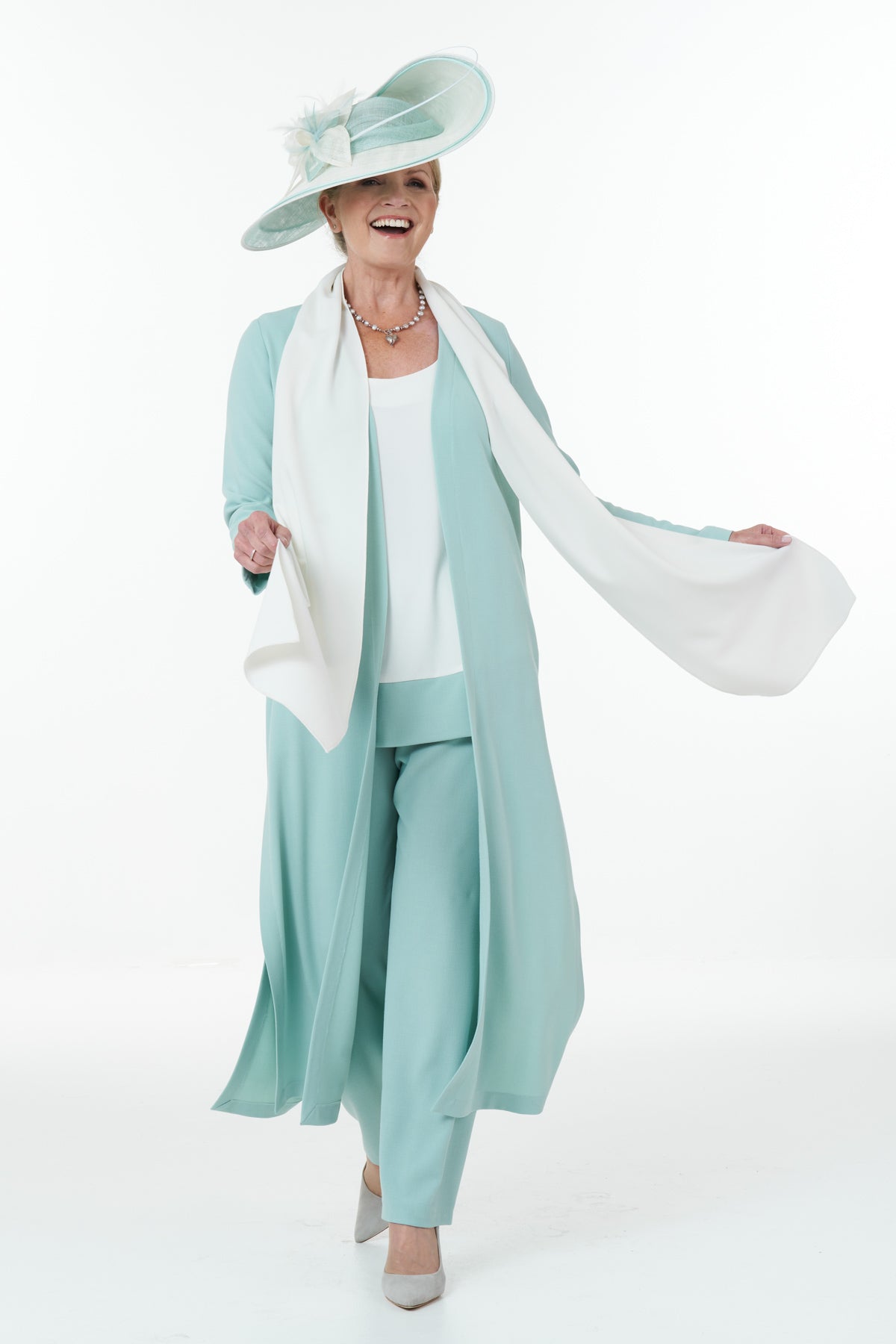 Occasion Wear - Mint Coat