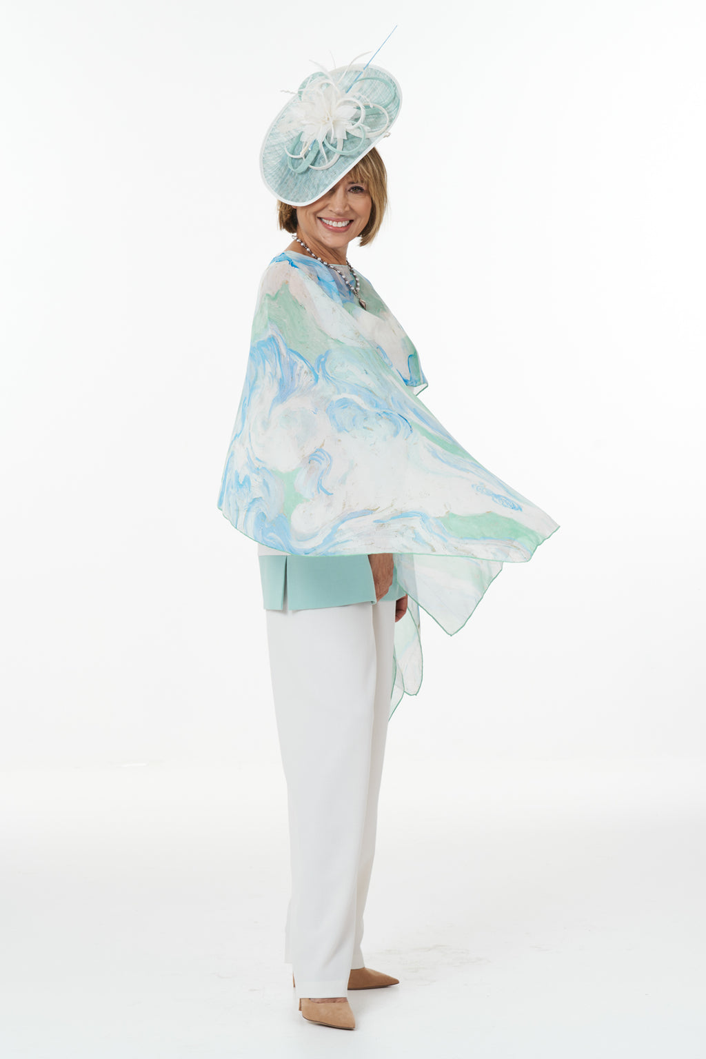 Mother of the Bride or Groom Ivory Trousers