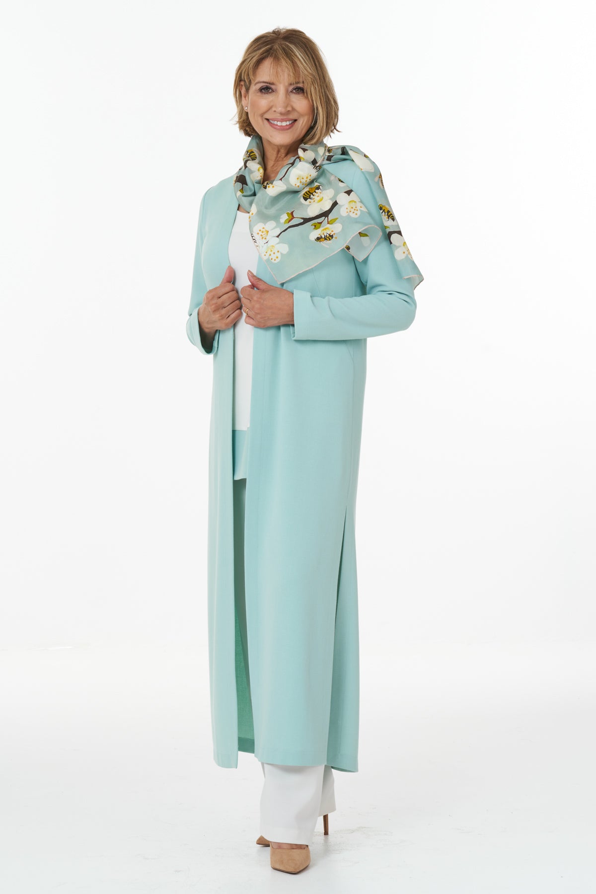 Occasion Wear - Mint Coat