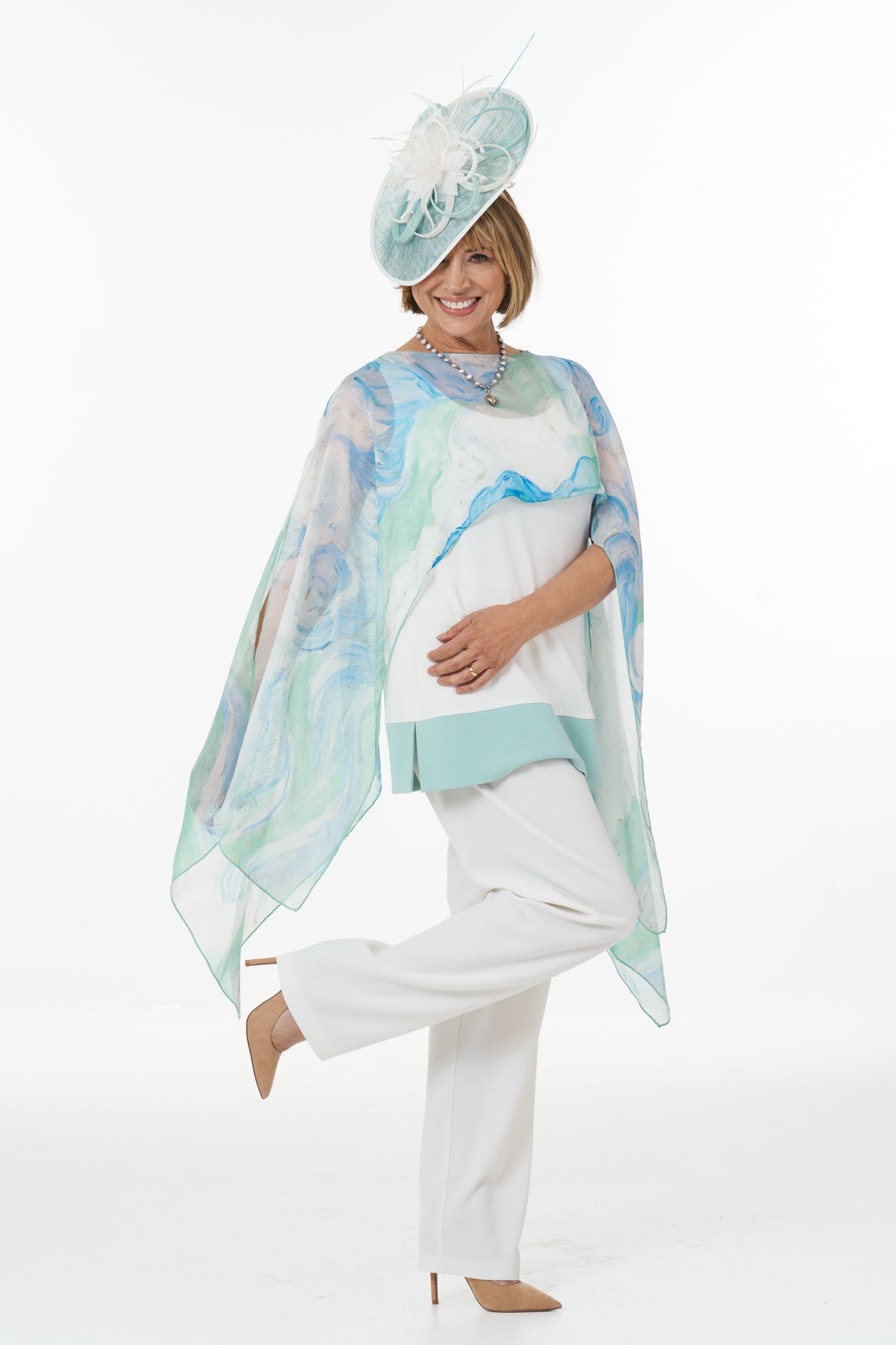 Mother of the Bride or Groom Ivory Trousers