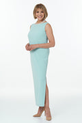 Long Side Slit Dress in Mint