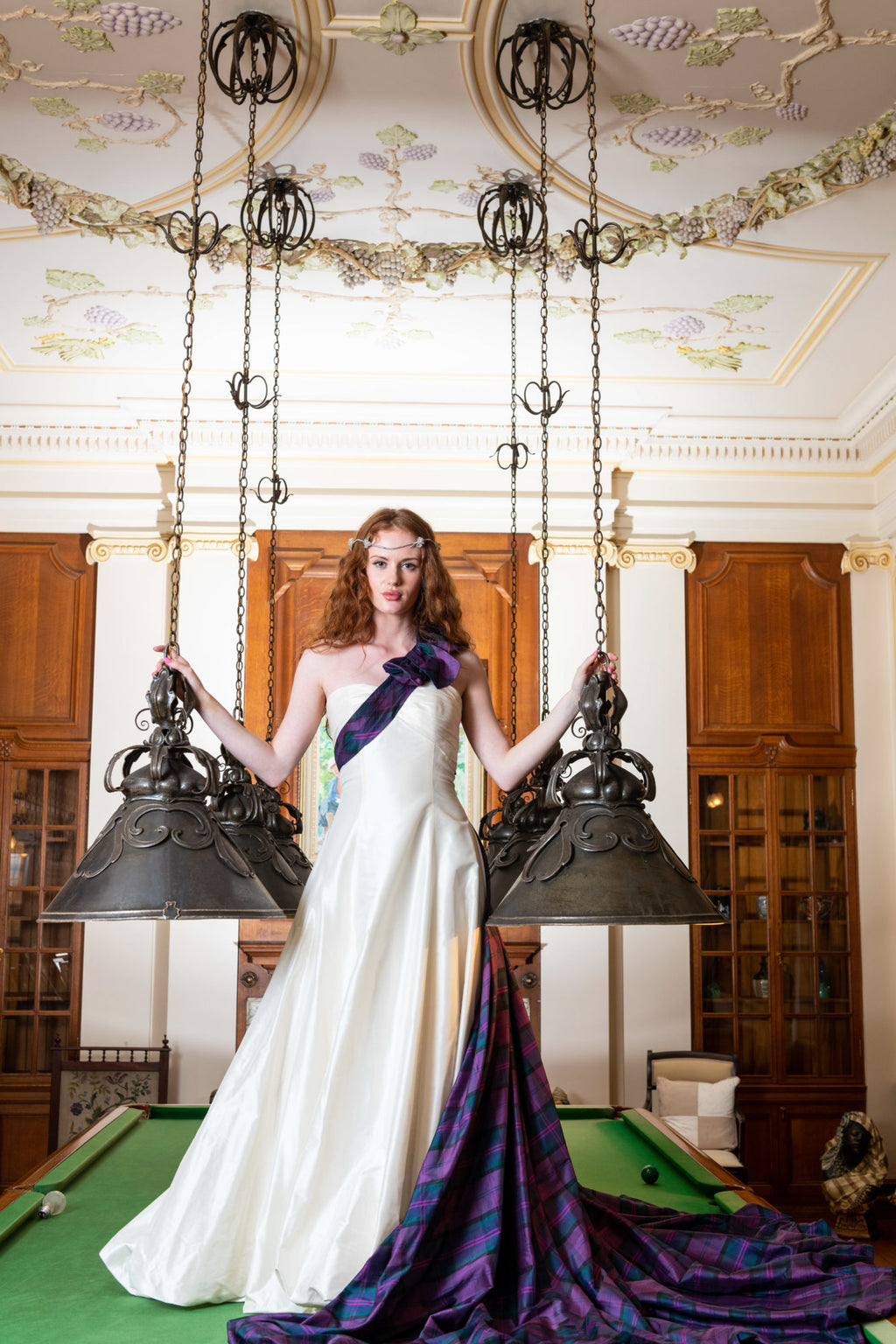 Mirren Tartan Wedding Dress