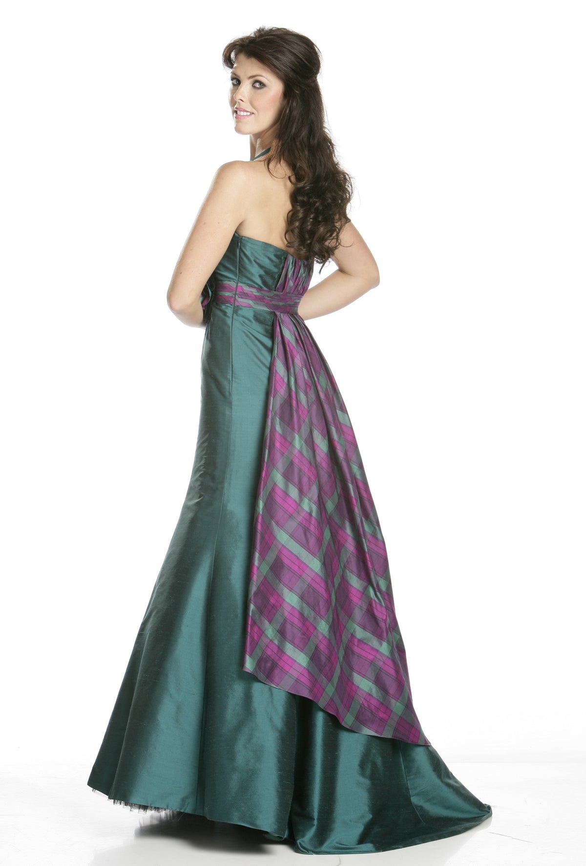 Morven Tartan Evening Dress